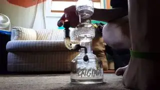 Hisi Triple Geyser- slow motion moak