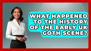 What Happened To The History Of The Early UK Goth Scene? - Goth Music Vault