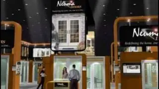Custom Trade Show Exhibit by EXPODESIGN for Neuma Doors