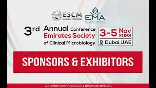 #ESCMUAE 2023 Sponsors & Exhibitors!