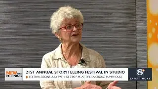 La Crosse Storytelling Festival in studio