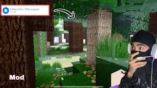 របៀបដាក់ម៉ូត ModernArch game Minecraft iOS android 