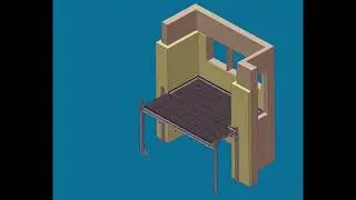 Balkonbau Animation