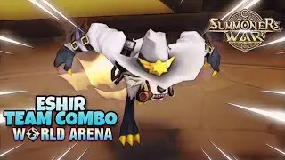 Eshir Team Combo in World Arena - Summoners War