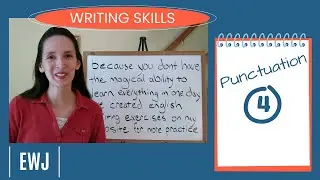 English Writing Skills 4: Commas and Capital Letters