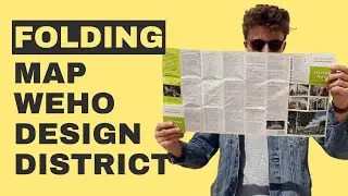 Folding Map of West Hollywood Design District - Pocket Map