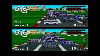 Top Gear (SNES), PAL version gameplay
