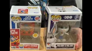 Bugs Bunny and Captain Crunch Funko Pops at BoxLunch