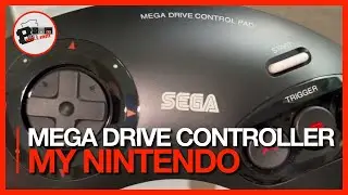 The SEGA Mega Drive Nintendo Switch Online Controller - My Nintendo Store Unboxing