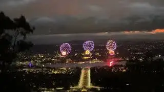 Canberra fireworks in 2026