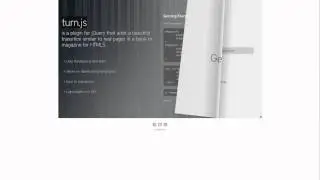 Turn.js - The page flip effect for HTML5