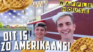 DIT ZIE JE IN ELKE AMERIKAANSE FILM! (WAFFLE HOUSE) 🥞🇺🇸 | Tom & Mats in Amerika #14