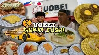 Uobei Genki Sushi in Japan (2022) | Sashimi | Japanese Sushi