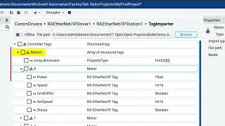 FactoryTalk&reg; Optix&trade; Getting Started - Communication Setup