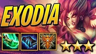 EXODIA 3 STAR ZYRA BUILD - Mage/Summoner/Ocean | Teamfight Tactics Set 2 | TFT | LoL Auto Chess
