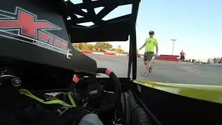 TKQMA 1st Lap Pileup & POV Footage Senior Honda Heat Race 8/23/25
