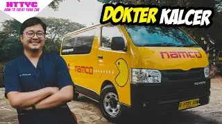 MOBIL LANGKA HIACE TREPES ! PAKE BAN A/T KALCER GILA ! MODIFIKASI HIACE