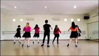 It's Now Or Never Line Dance ,          Coreo : Firmanwaty ( Akhiun )             Coach : Anthonny .