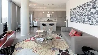 Tour an east-view 2-bedroom at The Parker in the West Loop