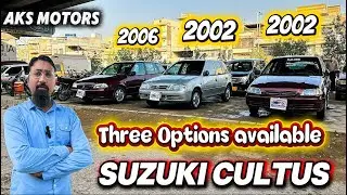 &ldquo;Suzuki Cultus for Sale | 2002 & 2006 Models | 3 Options at AKS Motors&rdquo;