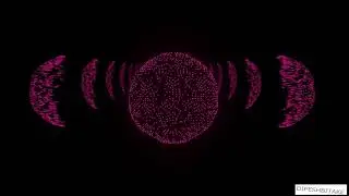 Abstract particles animation video - #blender