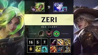 Zeri ADC vs Ashe - BR Grandmaster Patch 25.16