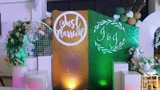 Basic lights and sounds setup/string lights setup/ wedding event @ kakisa beach resort