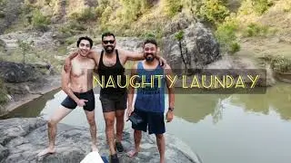 Naughty Launday Cliff diving at Neela Sandh PAKISTAN