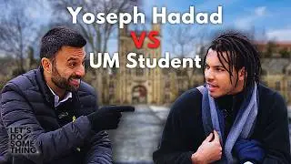 Yoseph Haddad EDUCATES student! (Part 1) | Let's Do Something On Campus