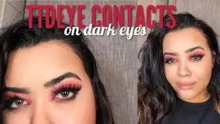 TTDEYE Contacts | Unboxing..Dark Eyes With Color Contacts