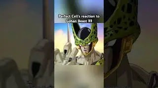 Perfect Cell meets Gohan Beast