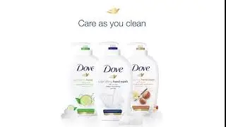 New Dove hand wash. Your daily beauty essential for soft, smooth hands.