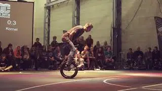 EUC Winter 2018 Flatland Battles - Pierre Vs Kornel