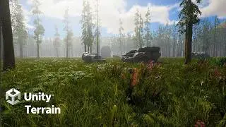How To Make a Realistic Forest In UNITY - Terrain Beginner Tutorial