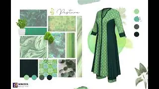 Mood board of Indian Kurtis | Sowtex Design Lab #Tukatech #shorts