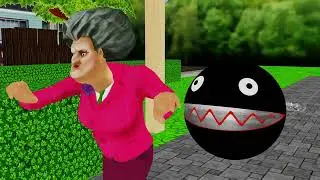 Subway Surfers  Chain Chomp Vs Scary Teacher 3D