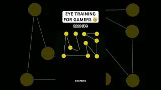 Get Better Aim with this 2000 FPS Eye Training #gaming #shorts