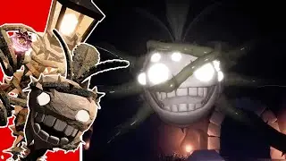 Монстры реагируют на новую сущность короля Мандрагора (Roblox Doors Fanmade)