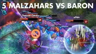5 Malzahars vs Baron (ONE FOR ALL)