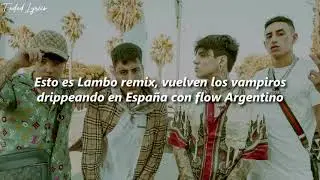 Lambo Remix- c.r.o ,DUKI ,Chuky 73, we$t dubai., moonkey🔥, LETRA