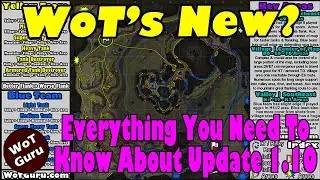 WoT's New?! Everything You Need to Know About Update 1.10