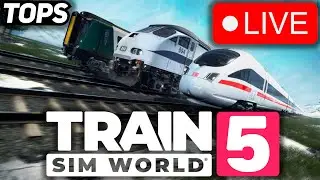 Learning To Drive A Train | #TrainSim #AllAboard #TSW5 | !infineight