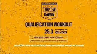 German Throwdown 2025 Qualifier Workout 3