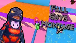 Godzilla 🦖 - Fall Guys Montage