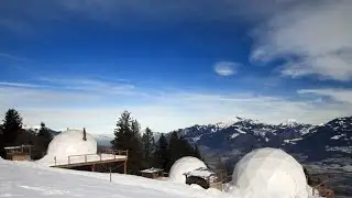 Dome-Dotted Whitepod Eco Resort is a Winter Wonderland in the Swiss Alps