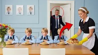 Un Millonario Llegó Sin Avisar al Almuerzo… y Quedó en SHOCK por lo que Descubrió