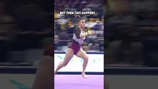 The Judges Must&rsquo;ve Been Shocked😳 #gymnastics #fail #ncaagymnastics #tumbling #gymnast