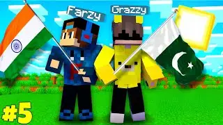 We Made an Independence Day Flag🎉 in Minecraft! | HALCHAL SMP | EP #5