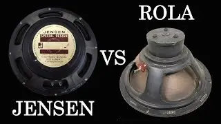 JENSEN C12N VS ROLA ALNICO ORGAN SPEAKER