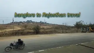 Bangalore To Rajasthan traval 🚍🌴#banglore #rajasthantravel #travel #music #video #vairalvideo 